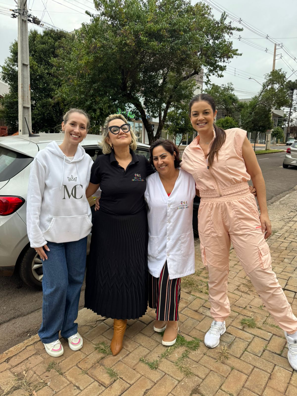 Visita a instituição beneficiada